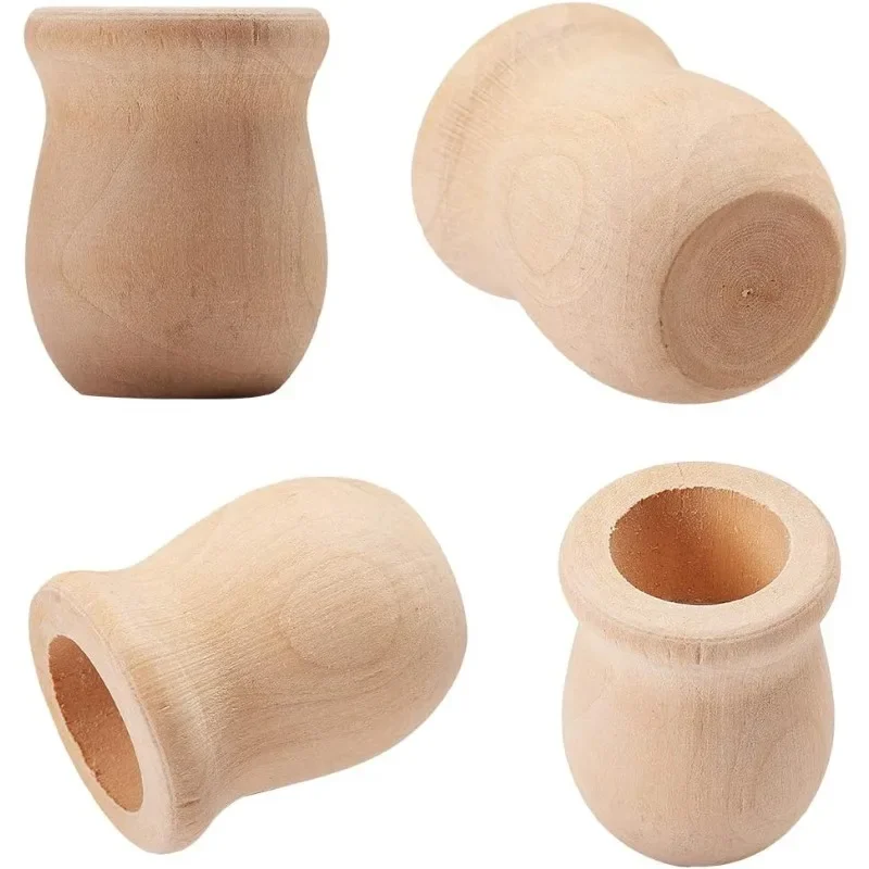 Ceramic Candle Vessel - 10 pcs 1.5 Inch 10pcs Unfinished