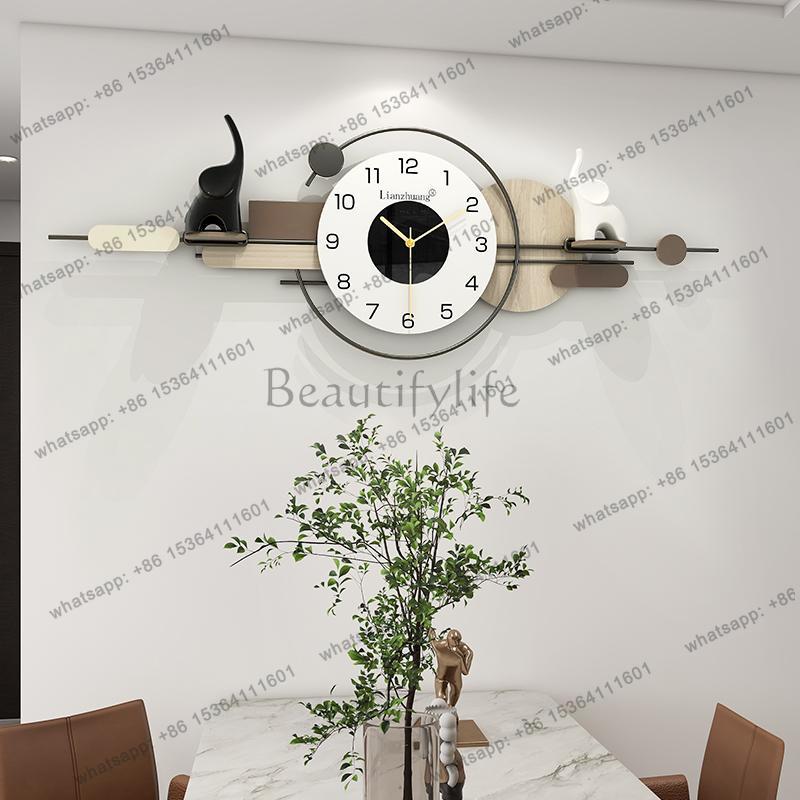 Interior Design Organic Modern - Modern Aesthetic Wall Clock Simple Fashion