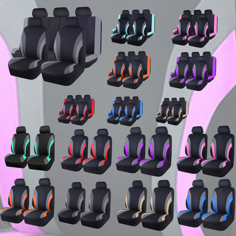 Interior Design Whimsical - AUTOKING Sporty Design Universal Polyester Fabric