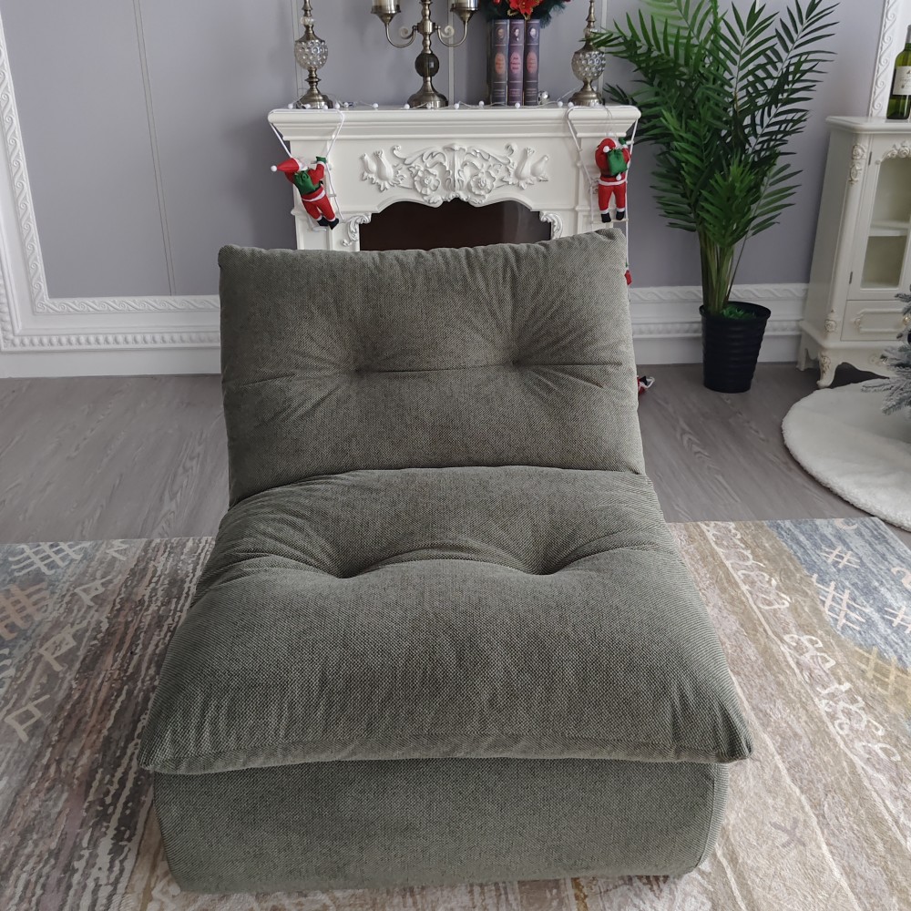 Interior Design Organic Modern - Hot Sale Customizable Gray Lazy Sofa