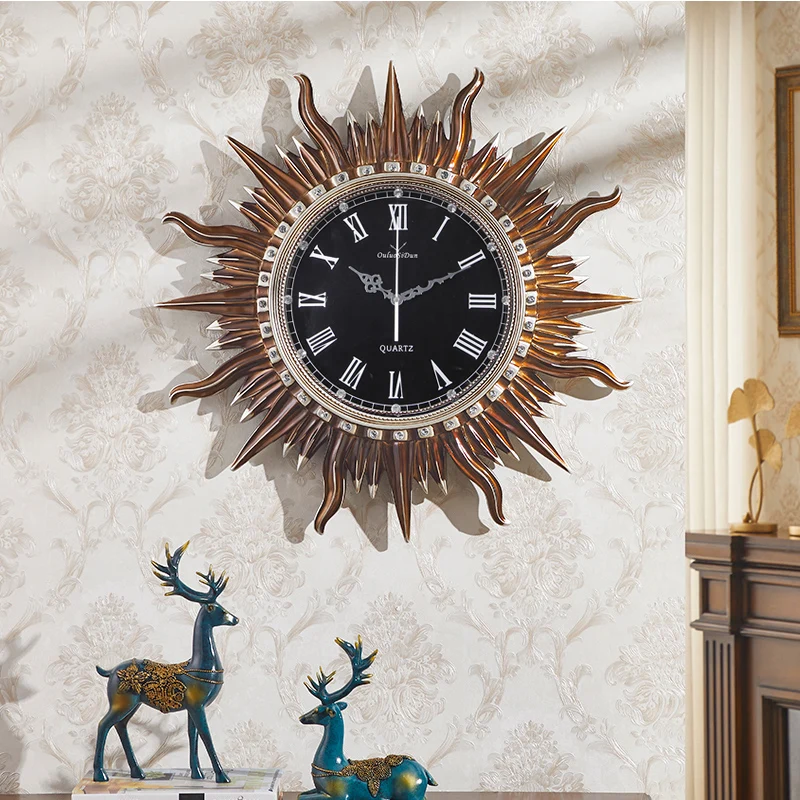 Interior Design Living Room And Kitchen - Fashion Digital Clock Wall Living Room