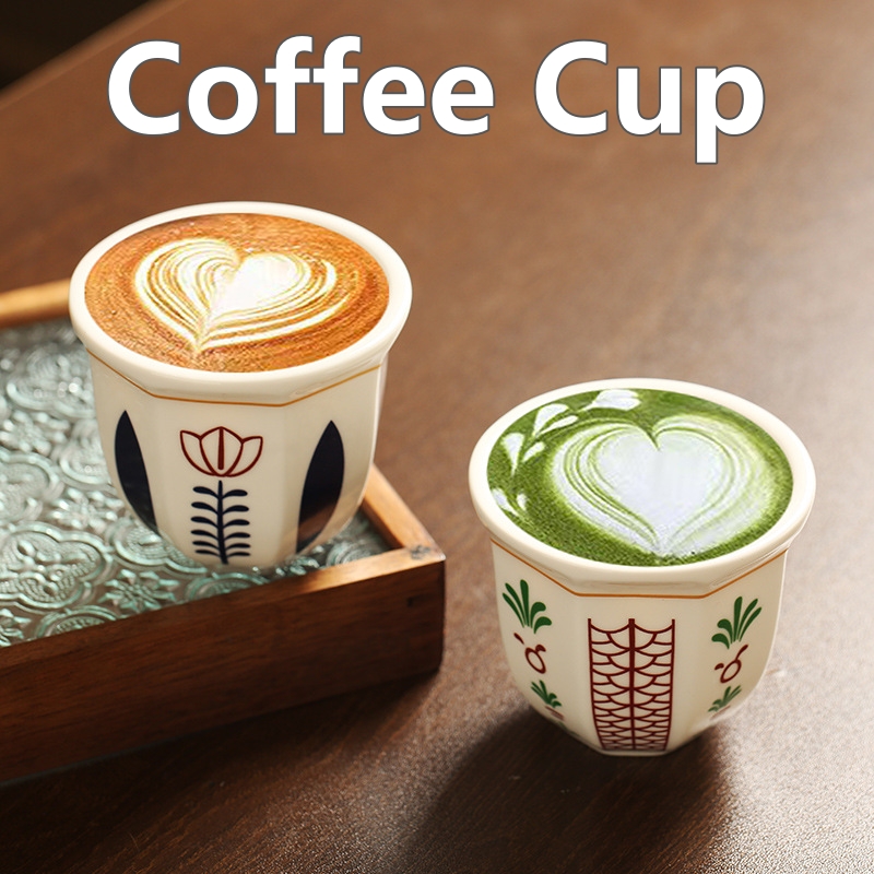 Ceramic Candle Vessel - 180ml/250ml Coffee Cup Hand Held Espresso