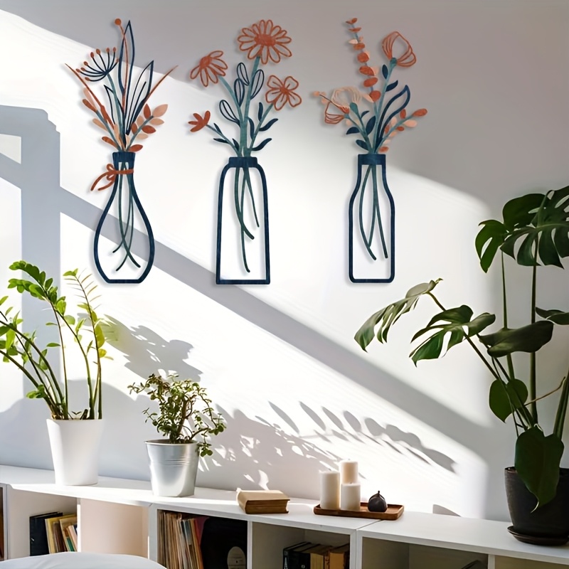 3 Large Floral Wall Art Sculpt - огляд і ціна Interior Design Home Decor