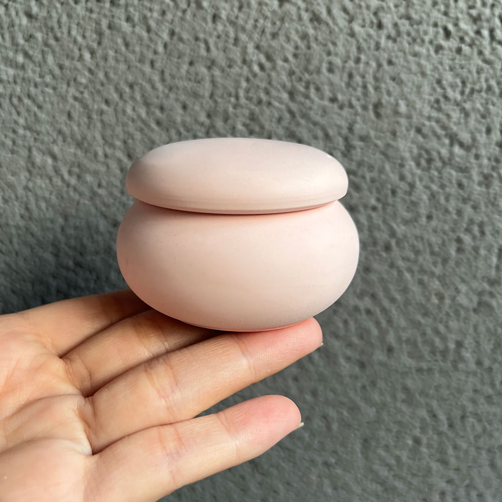 Round Storage Box Silicone Mol - огляд і ціна Ceramic Candle Vessel
