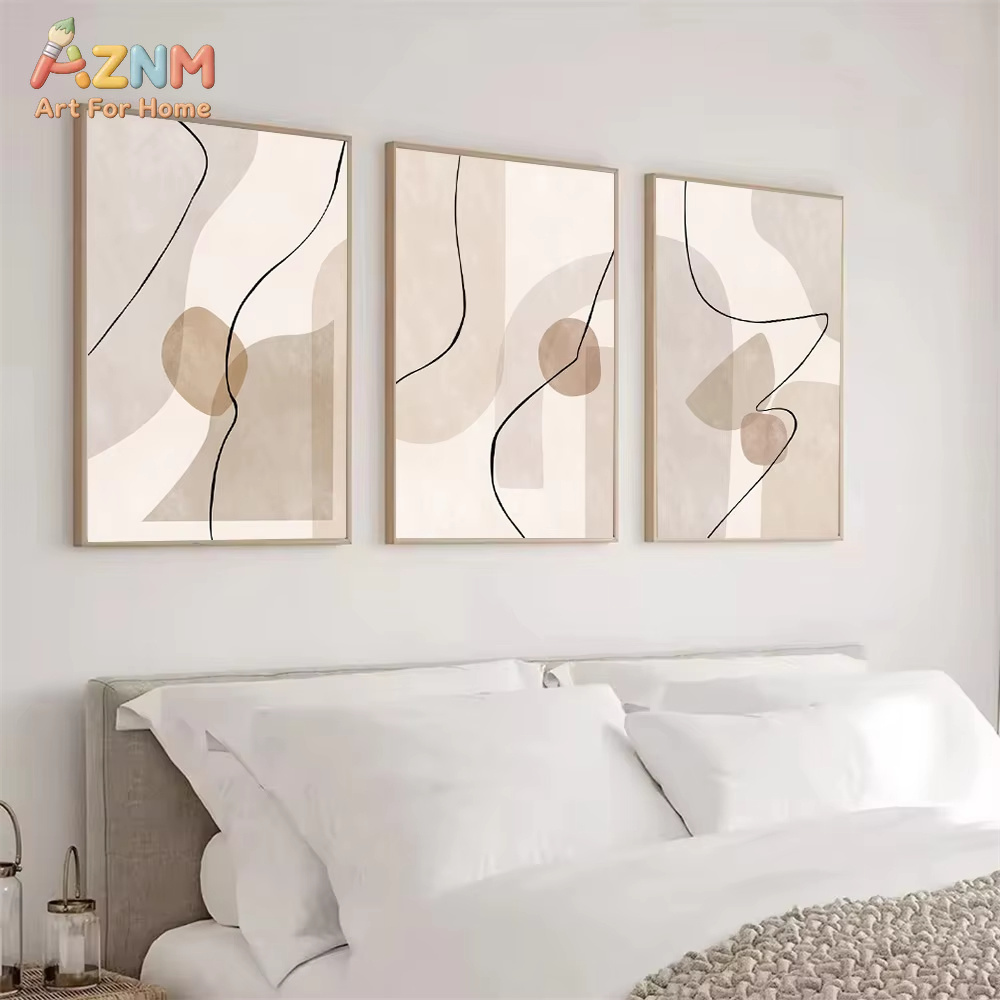 Abstract Beige Geometry Line W - огляд і ціна Interior Design Home Decor