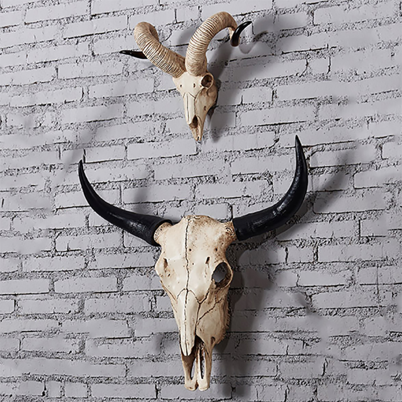 Artificial Cow Skull Sheep Sku - огляд і ціна Interior Design Home Decor