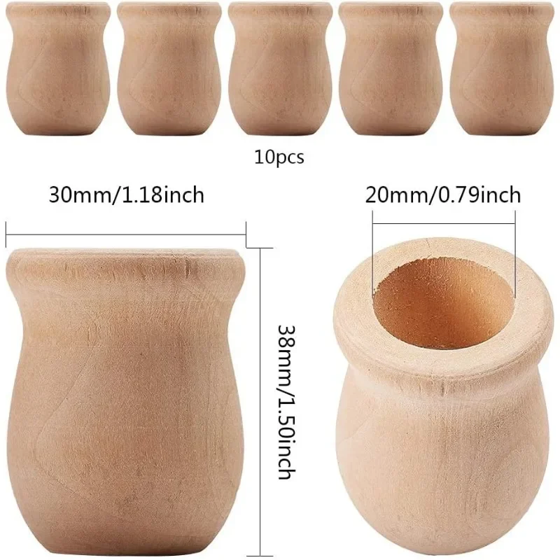 10 pcs 1.5 Inch 10pcs Unfinish - огляд і ціна Ceramic Candle Vessel