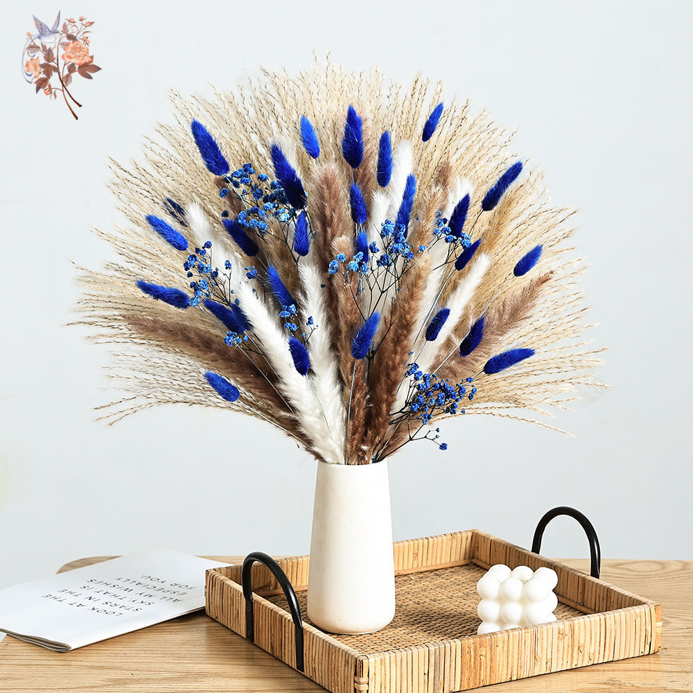 70 Stem Blue Fluffly Rabbit Ta - огляд і ціна Interior Design Home Decor