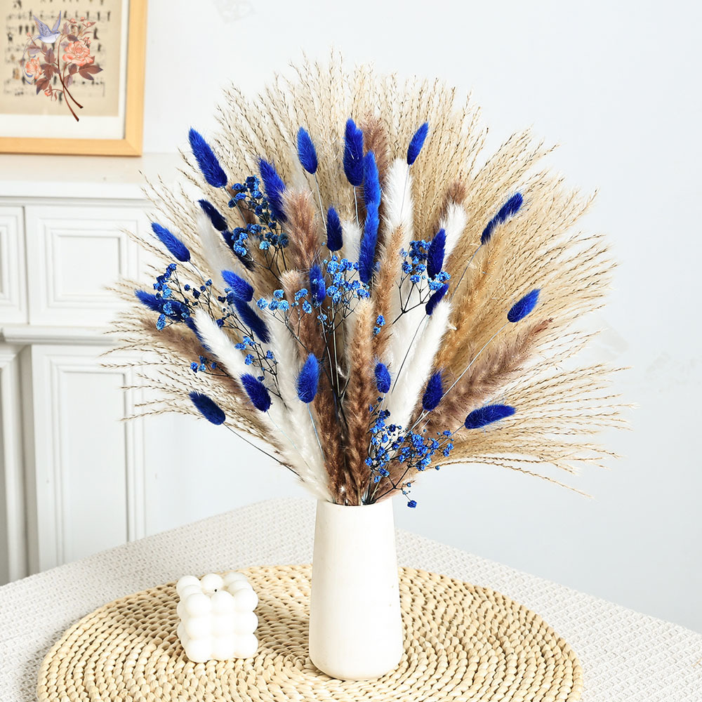 70 Stem Blue Fluffly Rabbit Ta - огляд і ціна Interior Design Home Decor