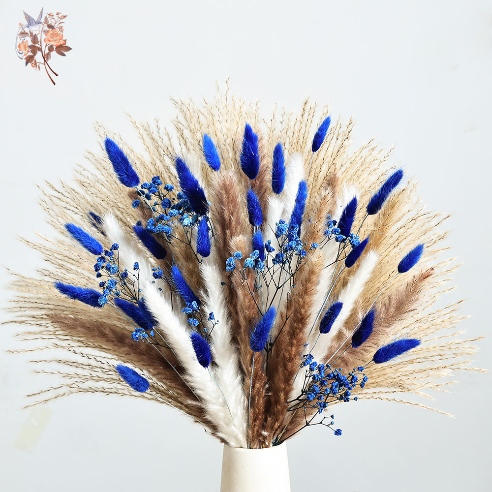70 Stem Blue Fluffly Rabbit Ta - огляд і ціна Interior Design Home Decor