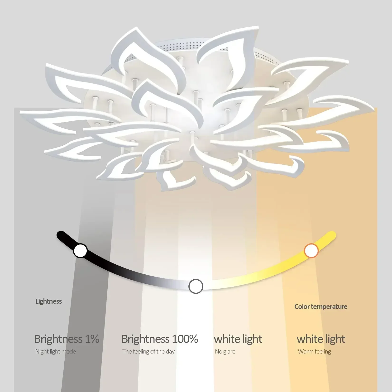 Designer LED Petal Chandelier  - огляд і ціна Interior Design Kitchen Modern