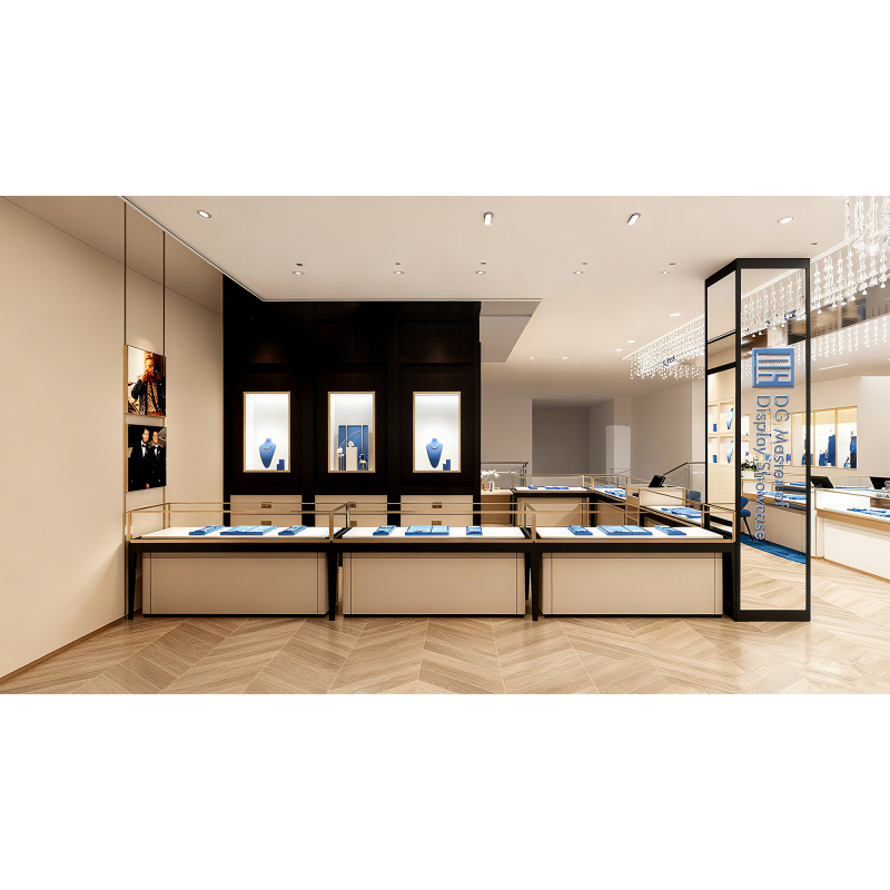 custom.Modern Dubai Jewelry Sh - огляд і ціна Interior Design Lighting Layout