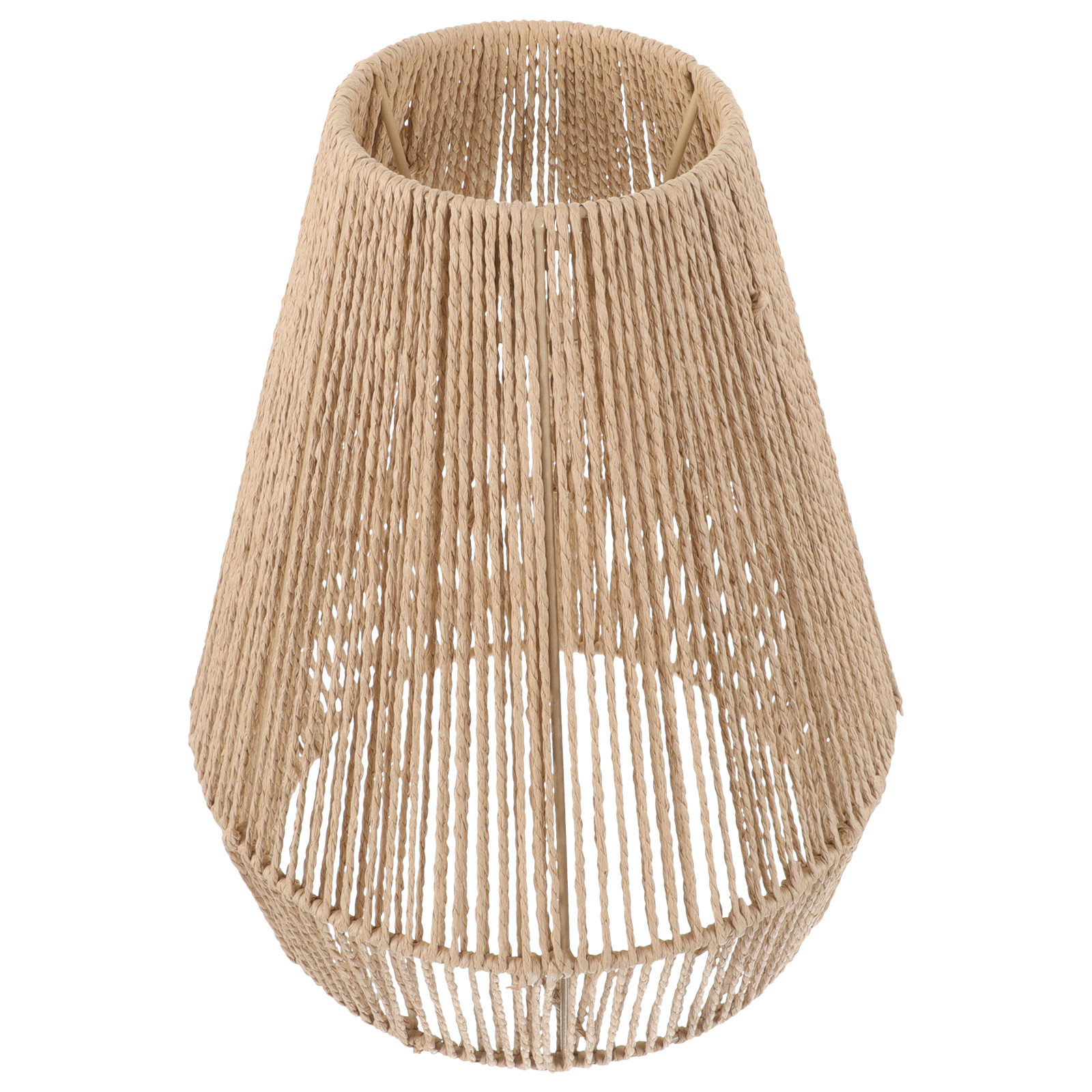 Woven Lamp Shade Retro Rustic  - огляд і ціна Wicker Pendant Shade