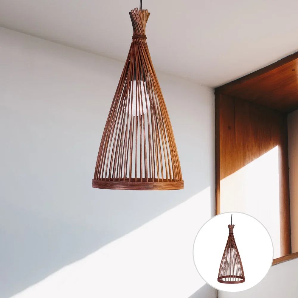 Japanese Chandelier Natural Ba - огляд і ціна Wicker Pendant Shade