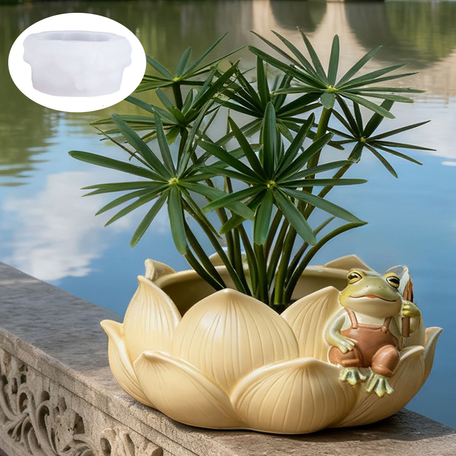 Plant Flower Pot Mold Flexible - огляд і ціна Ceramic Candle Vessel