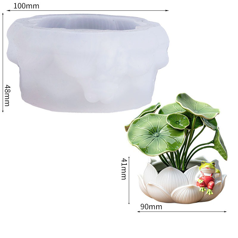 Plant Flower Pot Mold Flexible - огляд і ціна Ceramic Candle Vessel