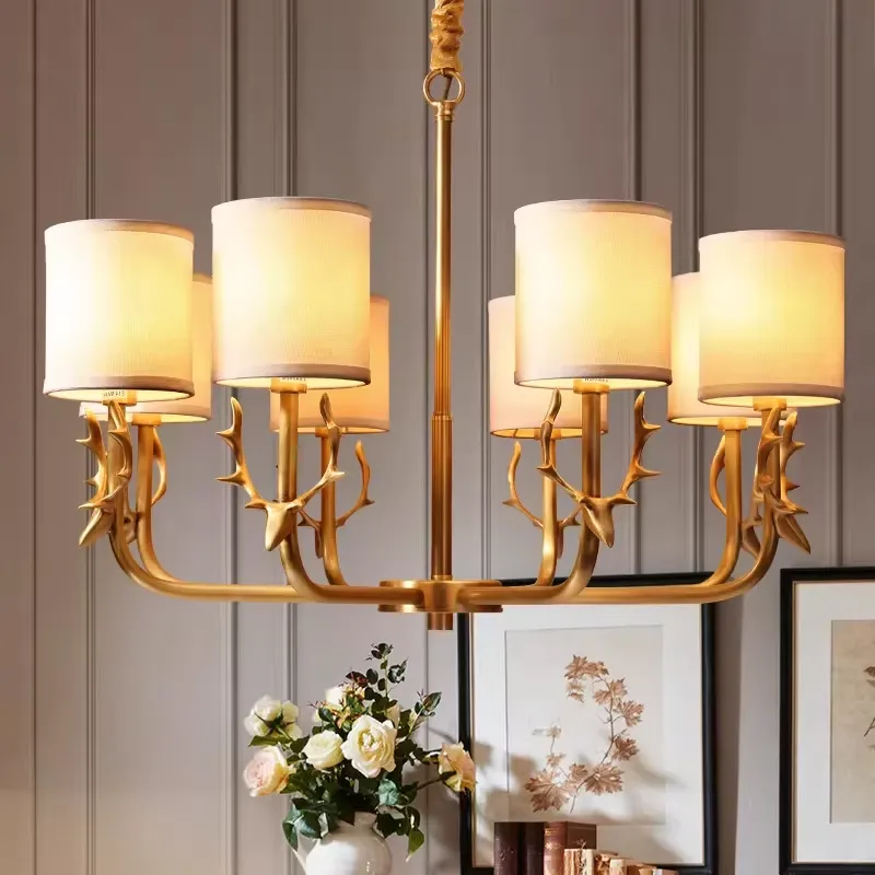 Copper Chandelier for Living R - огляд і ціна Interior Design Kitchen Modern