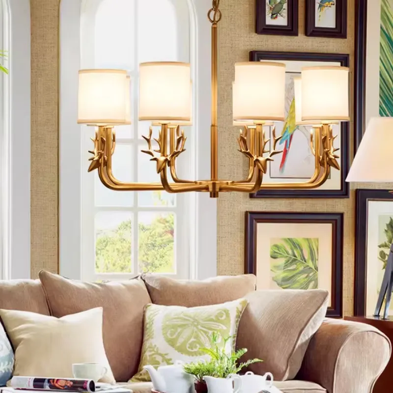 Copper Chandelier for Living R - огляд і ціна Interior Design Kitchen Modern