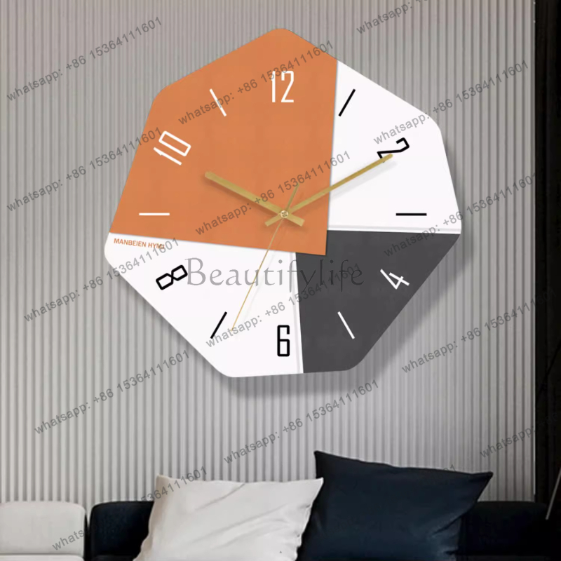 Creative Nordic Clock Wall Fas - огляд і ціна Interior Design Organic Modern