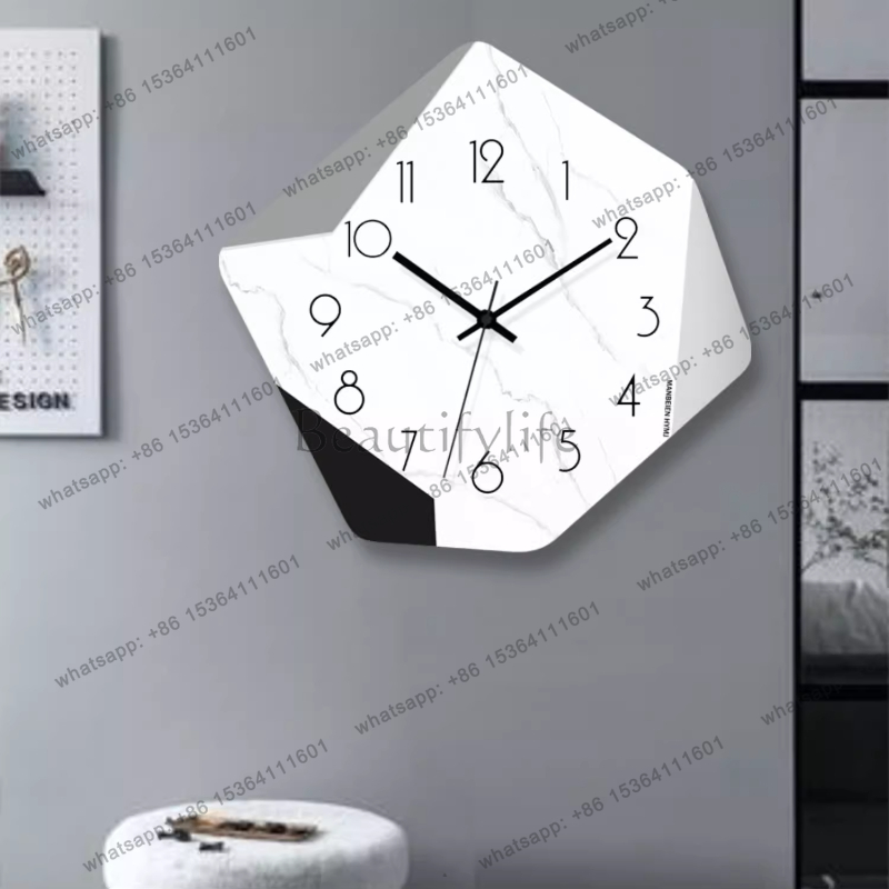 Creative Nordic Clock Wall Fas - огляд і ціна Interior Design Organic Modern