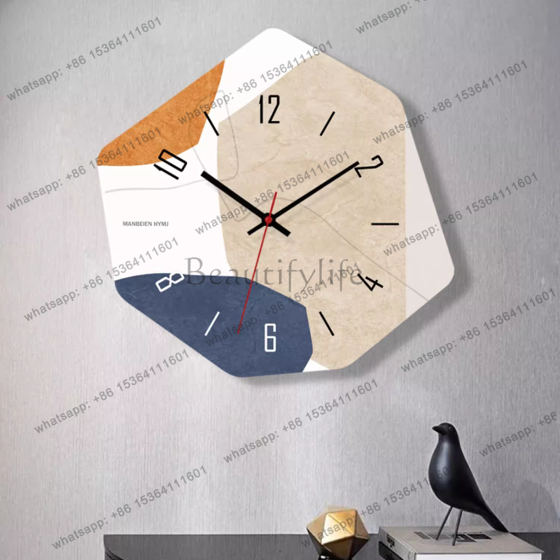 Creative Nordic Clock Wall Fas - огляд і ціна Interior Design Organic Modern