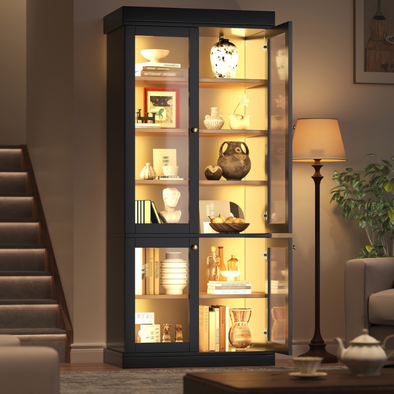 Modern Stand-Alone Glass Displ - огляд і ціна Interior Design Lighting Layout