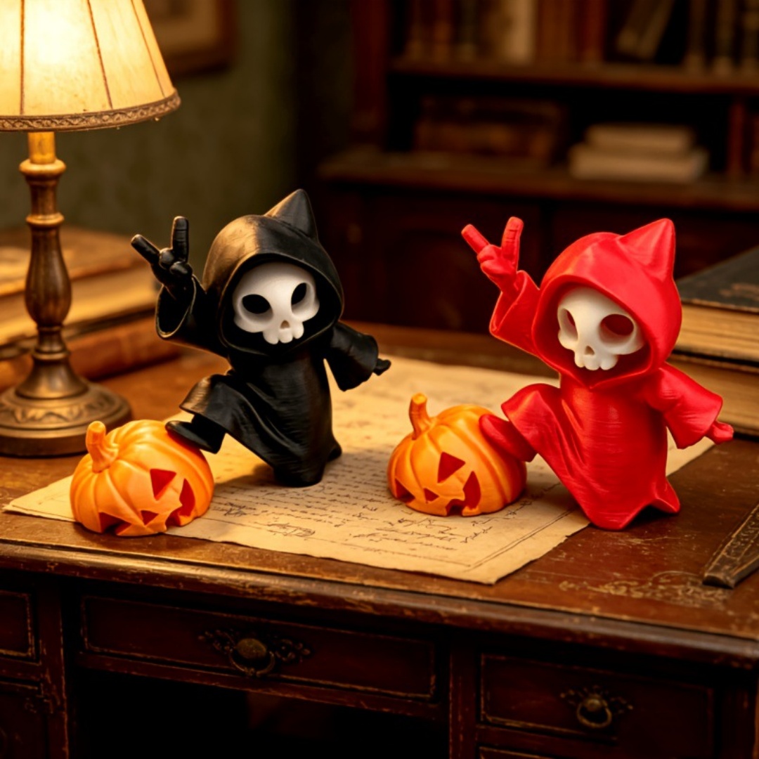 Cat Ear Grim Reaper Halloween  - огляд і ціна Interior Design Home Decor