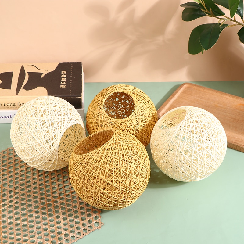 Lamp Shade Light Cover Rattan  - огляд і ціна Wicker Pendant Shade