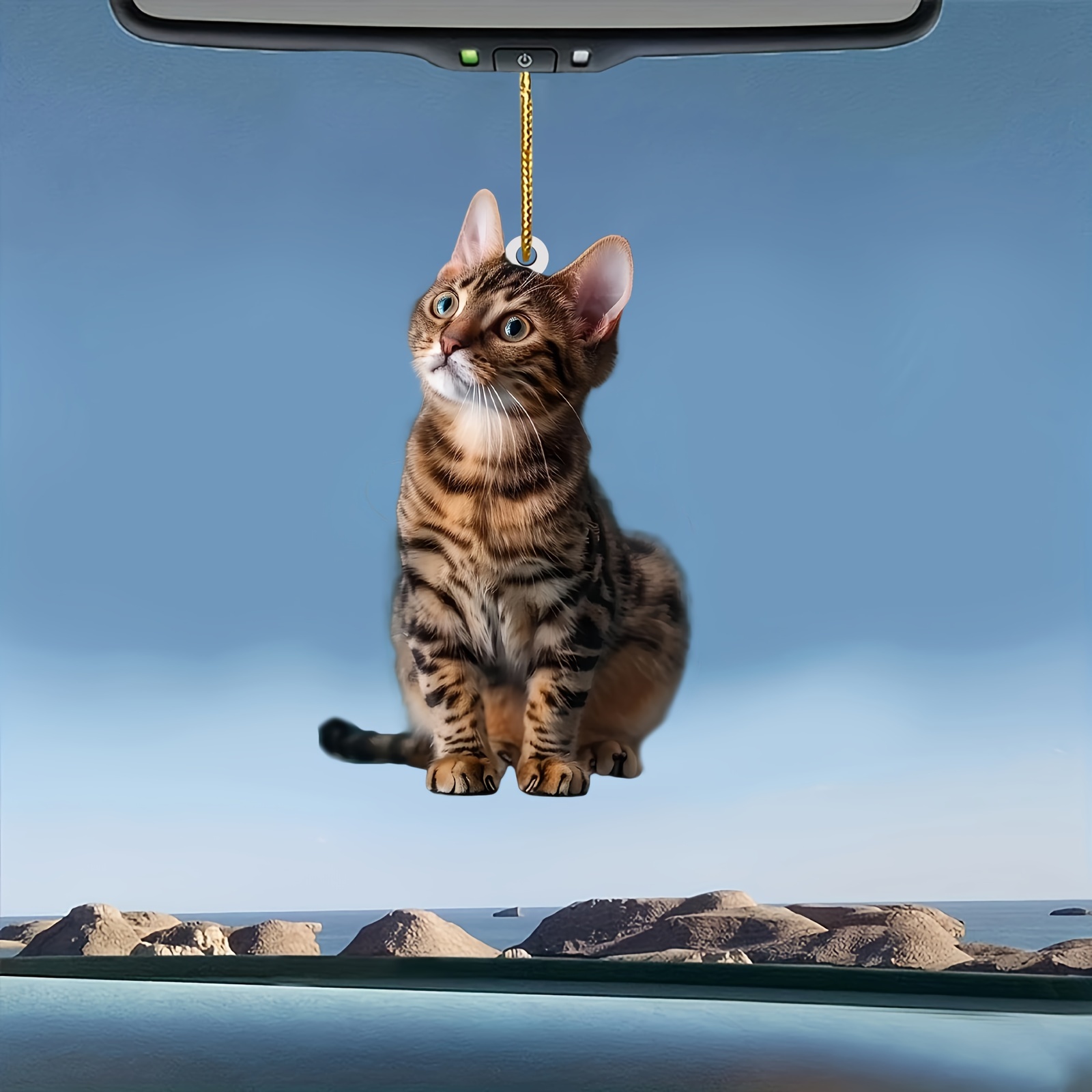 3pcs 2D Flat Cat Acrylic Penda - огляд і ціна Interior Design Home Decor