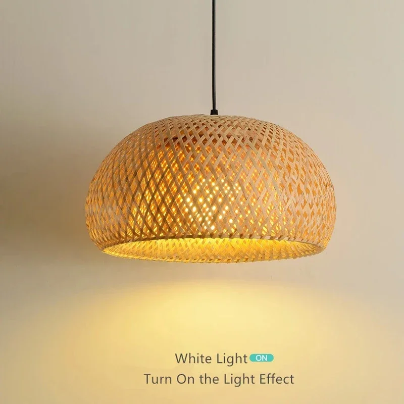 Bamboo Lantern 38/45cm Pendant - огляд і ціна Wicker Pendant Shade