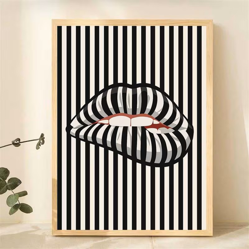Simple and Abstract Striped Li - огляд і ціна Interior Design Home Decor