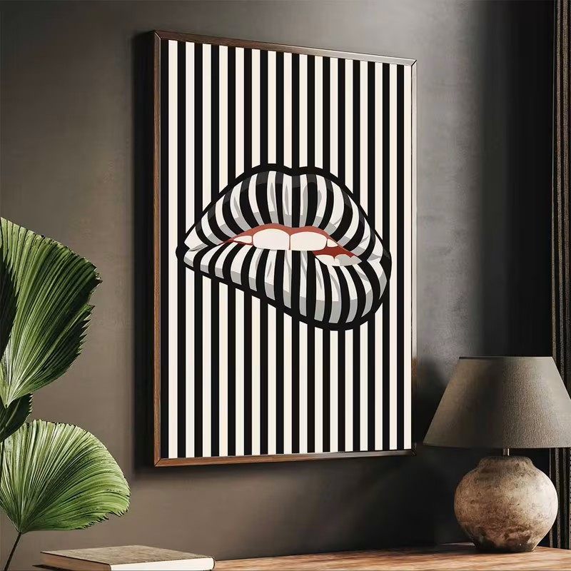 Simple and Abstract Striped Li - огляд і ціна Interior Design Home Decor