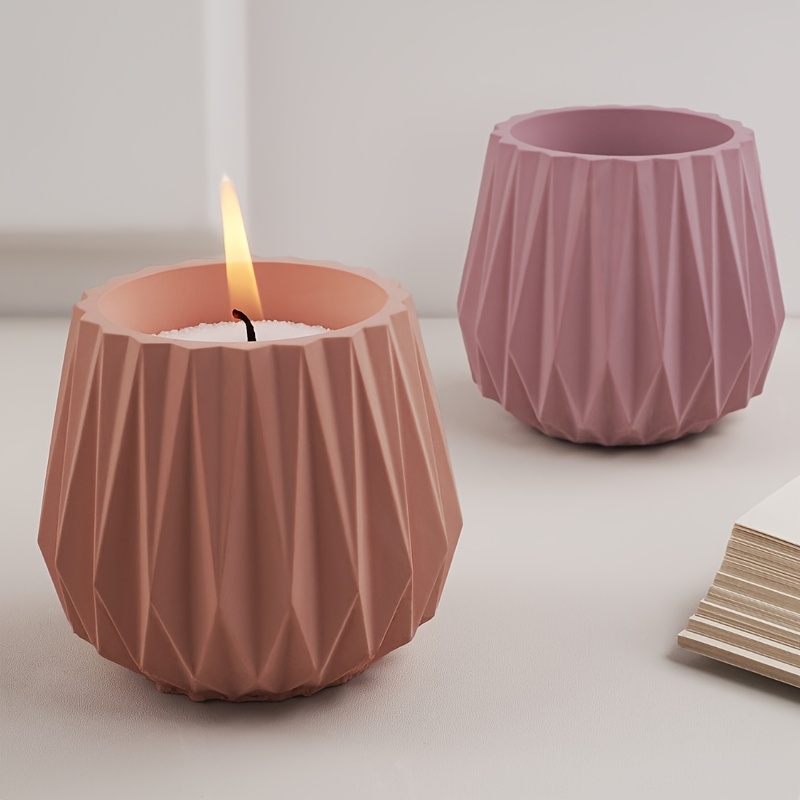 Cut Surface Candle Cup Silicon - огляд і ціна Ceramic Candle Vessel