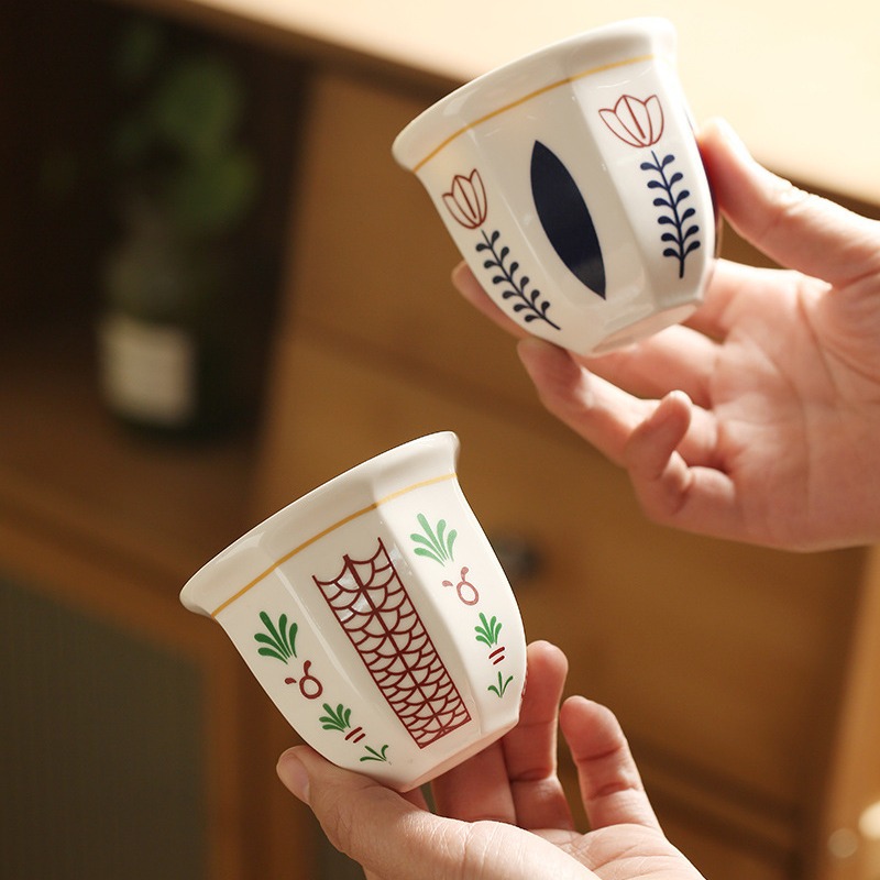 180ml/250ml Coffee Cup Hand He - огляд і ціна Ceramic Candle Vessel