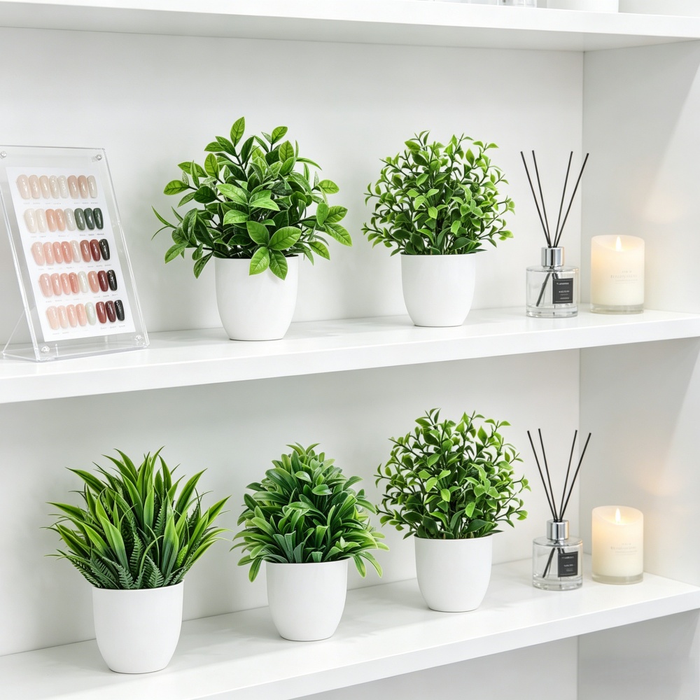 4pcs/set Mini Artificial Plant - огляд і ціна Interior Design Office