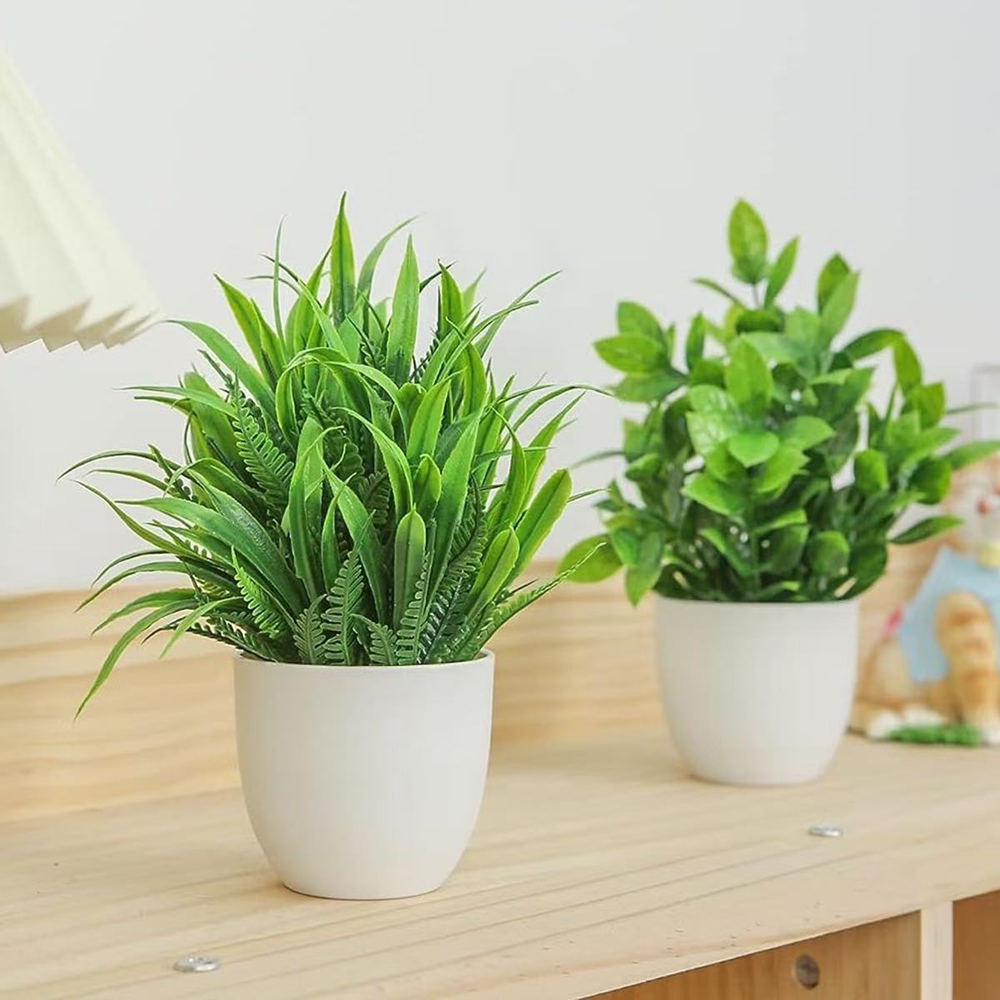 4pcs/set Mini Artificial Plant - огляд і ціна Interior Design Office
