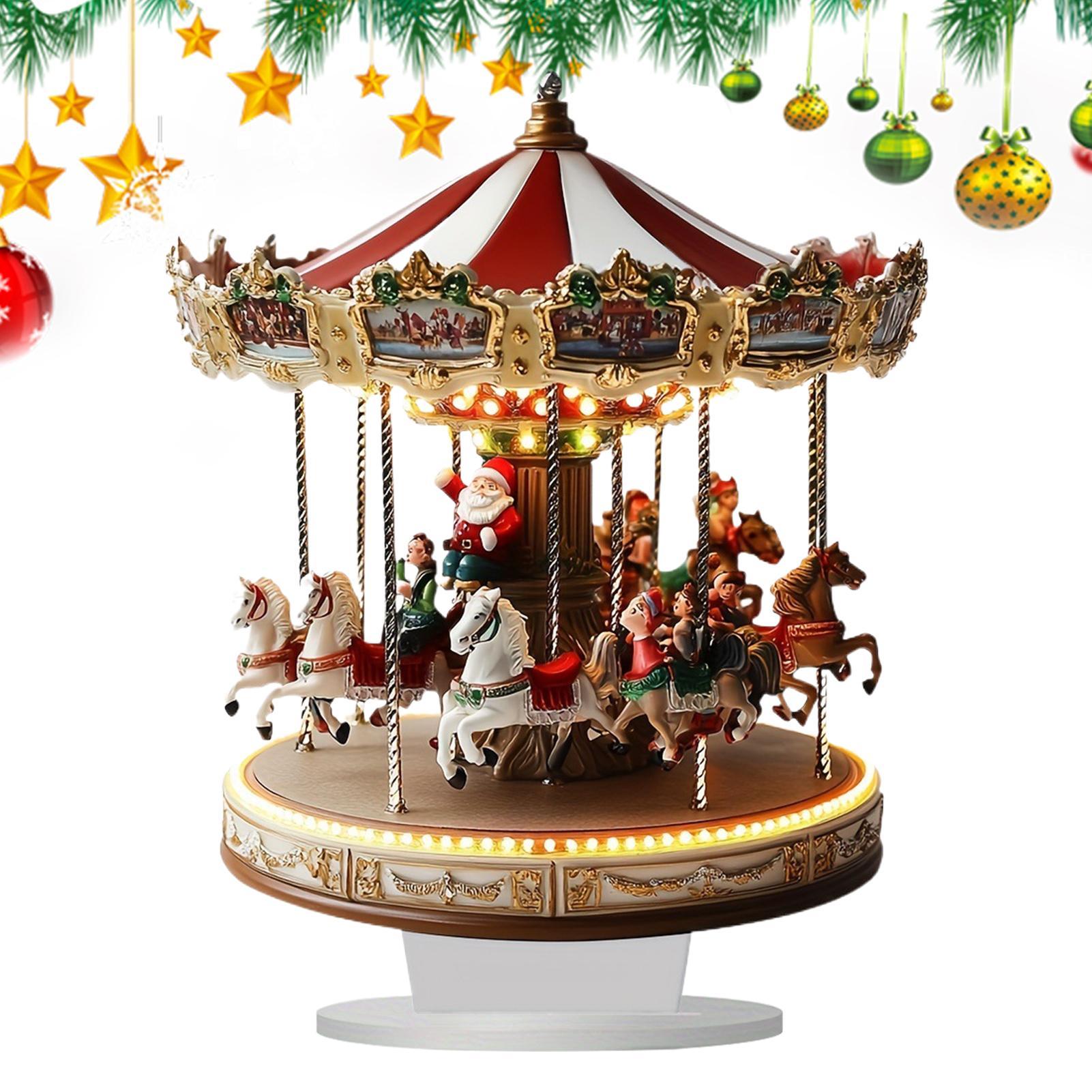 Christmas Table Decor Carousel - огляд і ціна Interior Design Home Decor