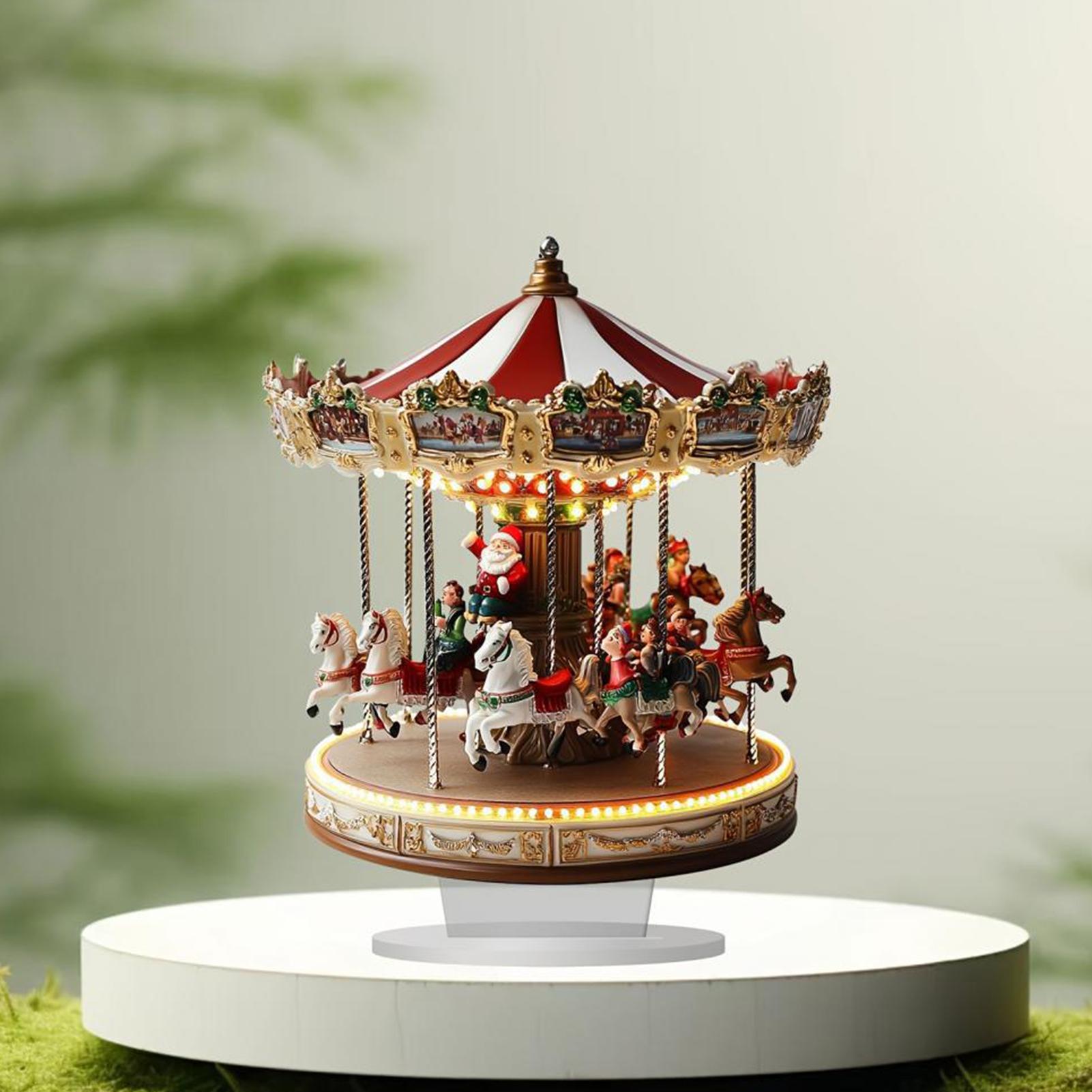 Christmas Table Decor Carousel - огляд і ціна Interior Design Home Decor