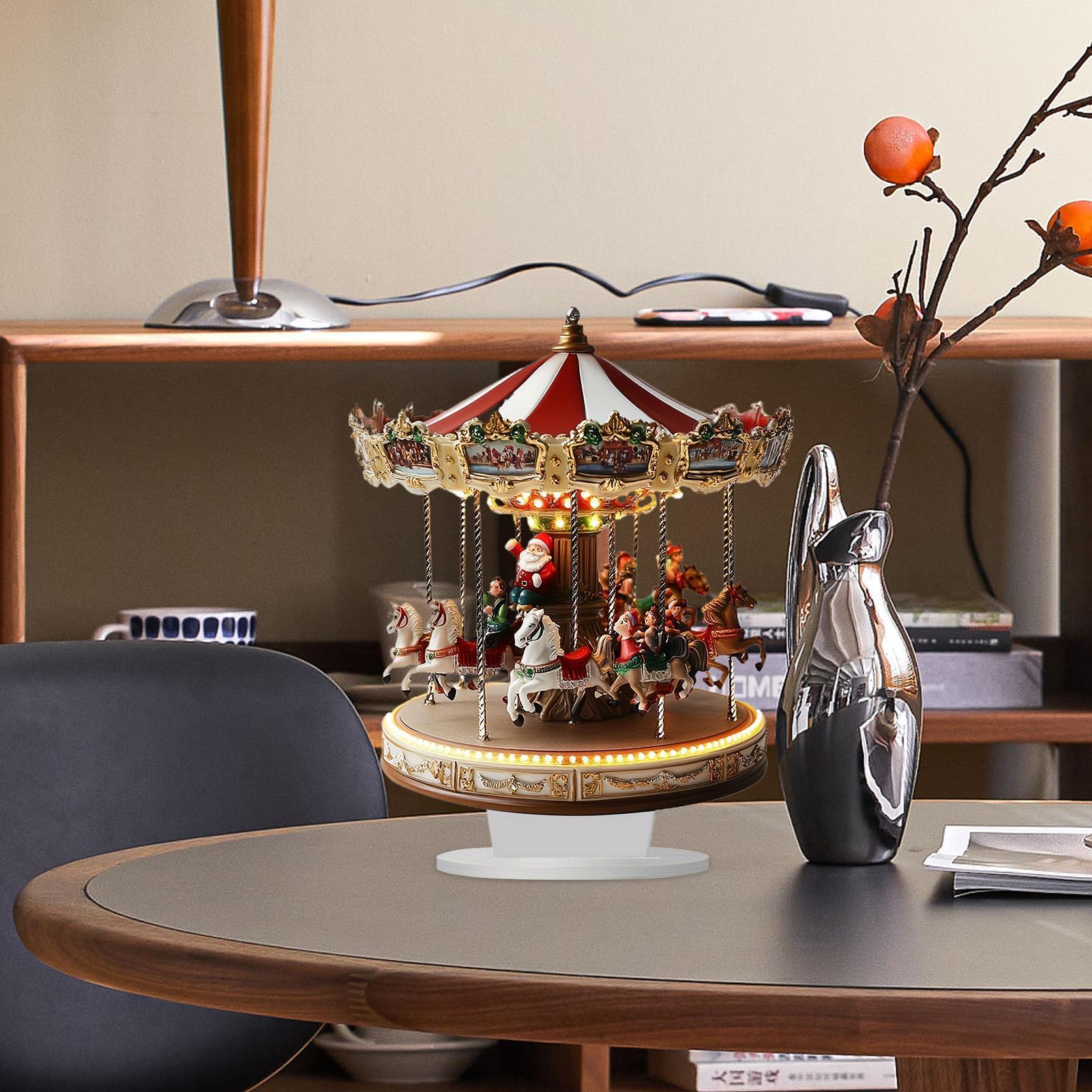 Christmas Table Decor Carousel - огляд і ціна Interior Design Home Decor
