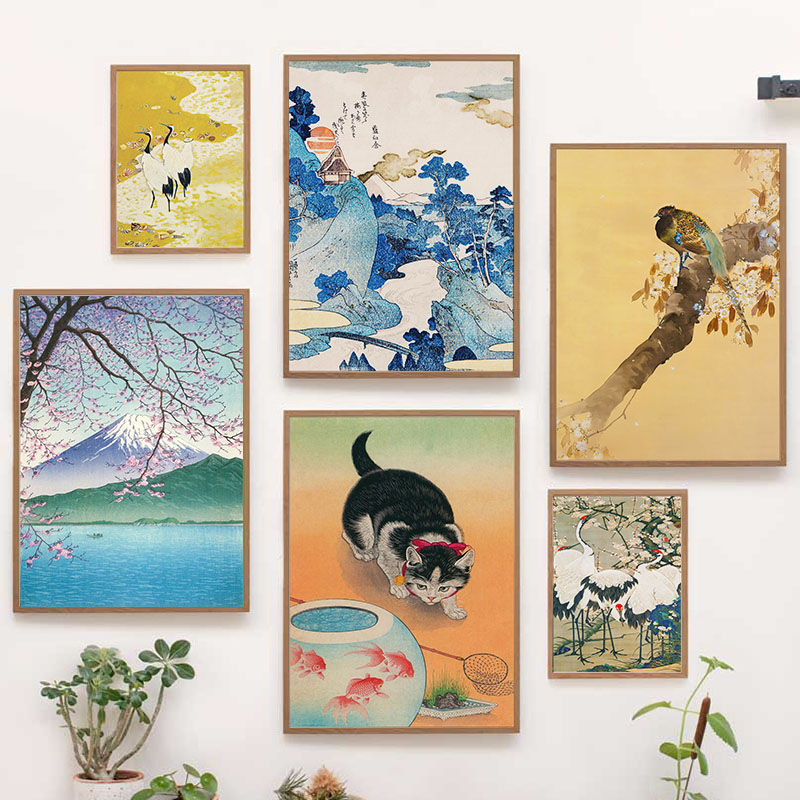 Japanese Katsushika Hokusai Ca - огляд і ціна Interior Design Home Decor