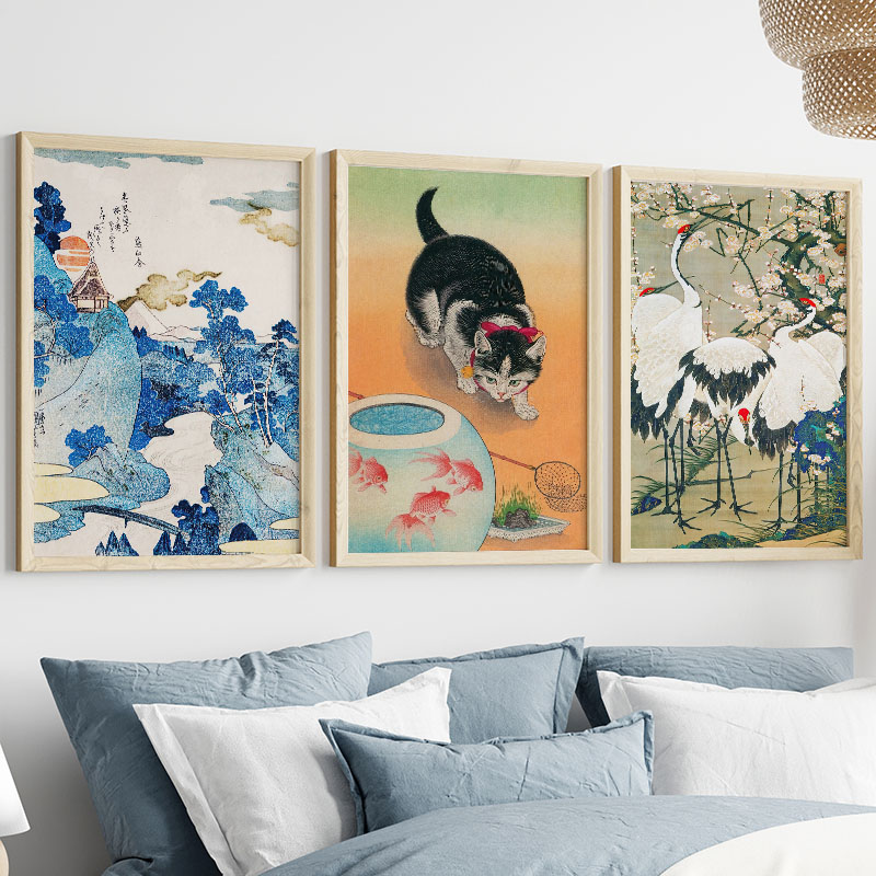Japanese Katsushika Hokusai Ca - огляд і ціна Interior Design Home Decor