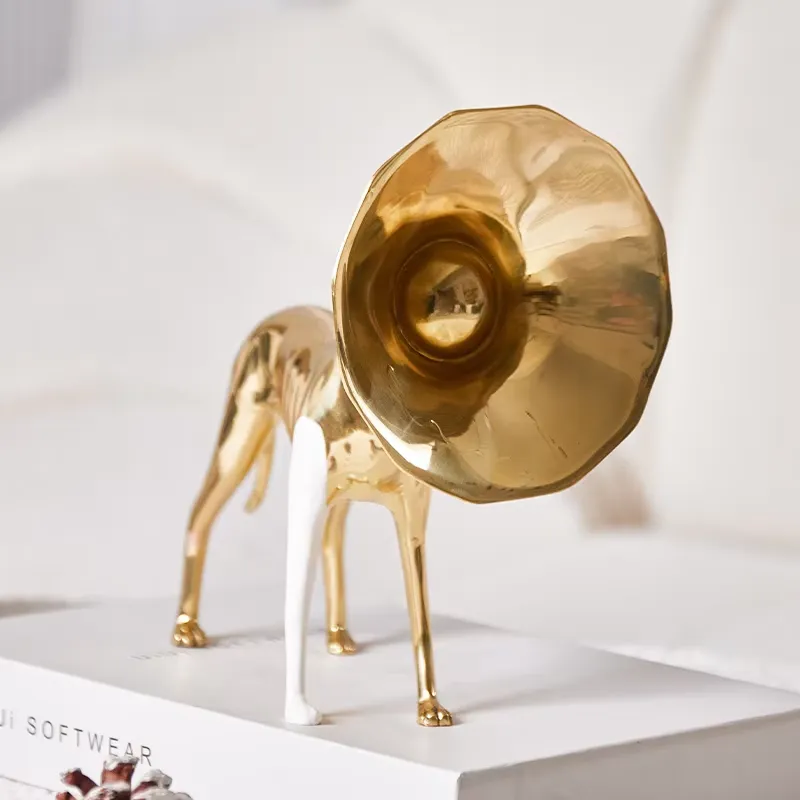 Modern Gold Horn Dog Shaped Ho - огляд і ціна Interior Design Organic Modern