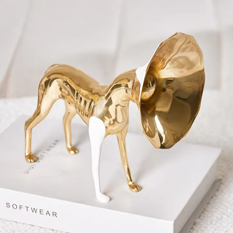 Modern Gold Horn Dog Shaped Ho - огляд і ціна Interior Design Organic Modern
